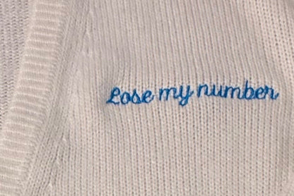 Lose my number - The chica