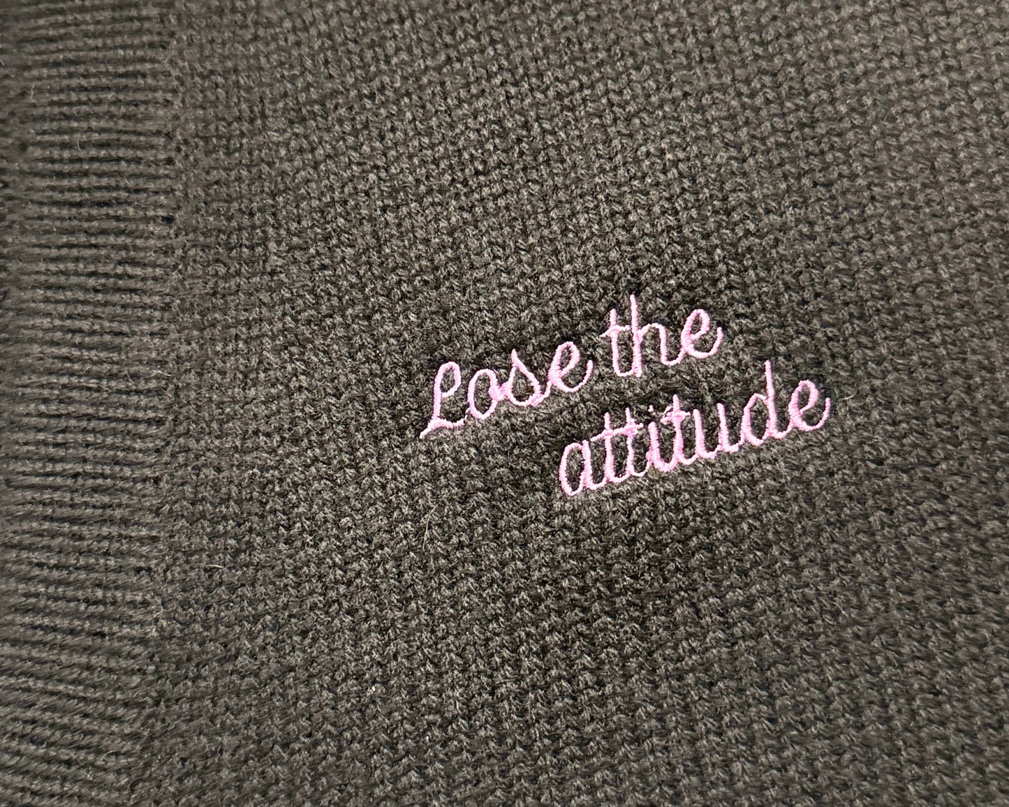 Lose the attitude - The Kiddo